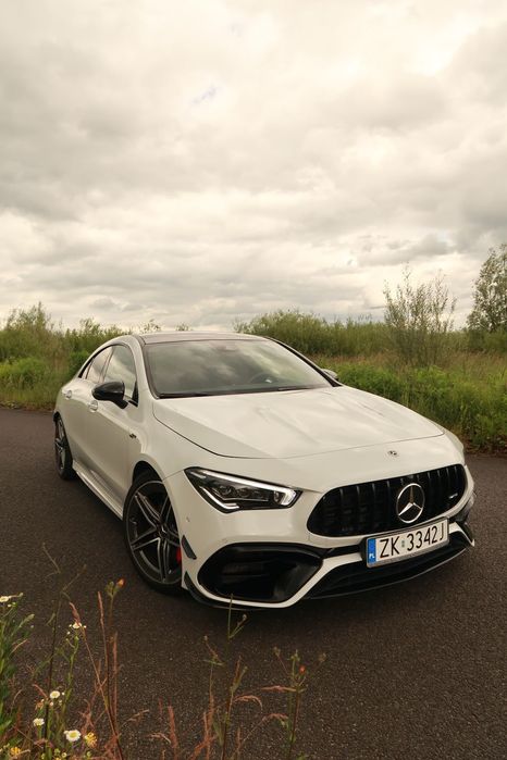Mercedes-Benz CLA Mercedes-AMG CLA 45 S 4MATIC+ | 421 KM | Gwarancja 2027 | Leasing do p