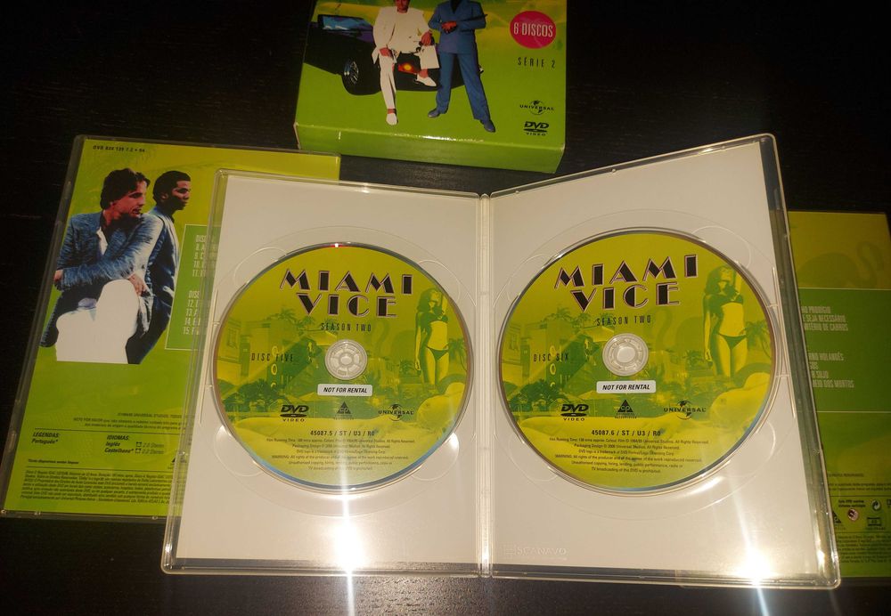 Miami Vice - Season 2 - 6 DVDs