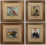 Rénoir / Sousa Pinto / Sorolla / Modigliani, cada