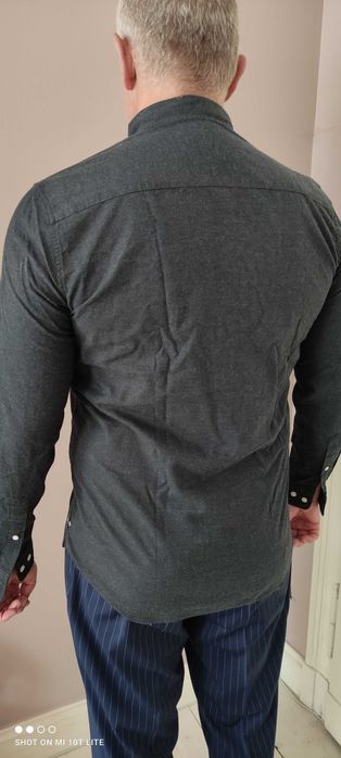 Koszula męska szara rozmiar L/XL