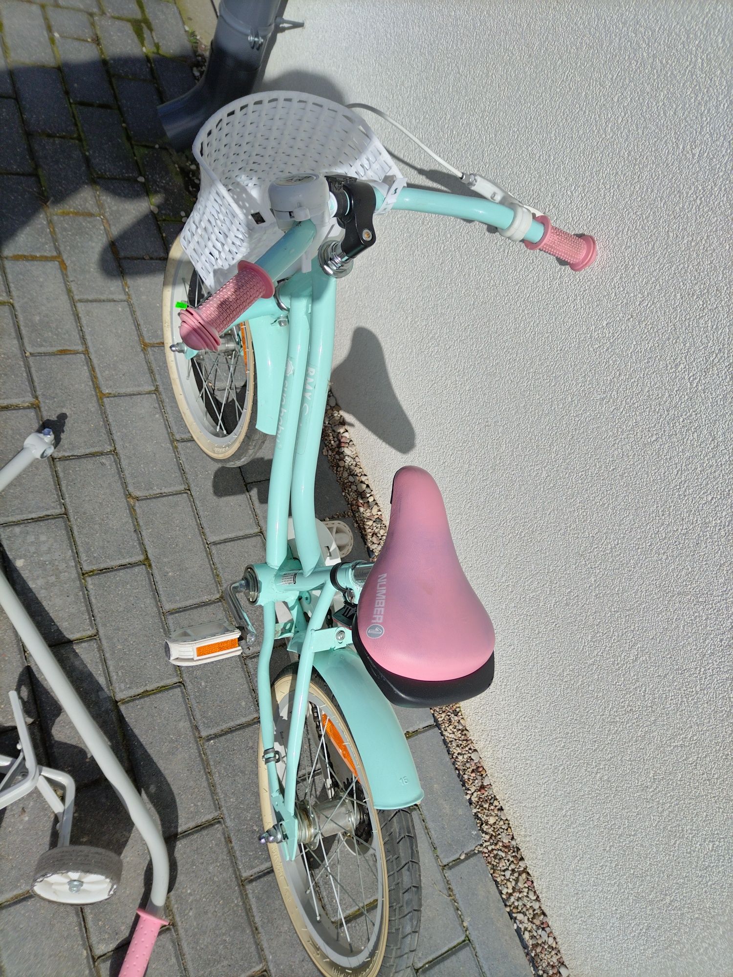 Miętowy rower bmx Sun baby koła 16"