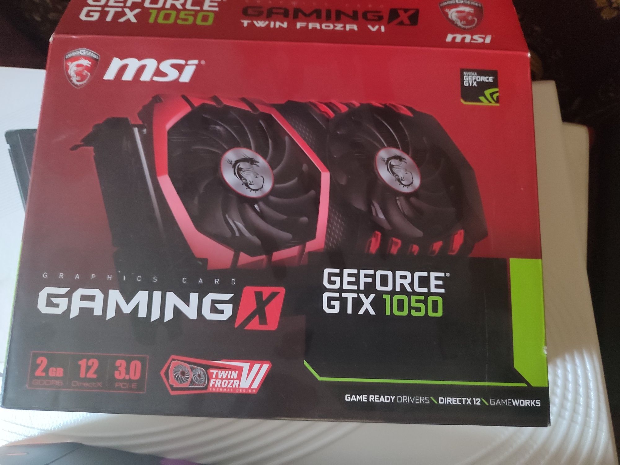 Продам видеокарту MSI GTX 1050