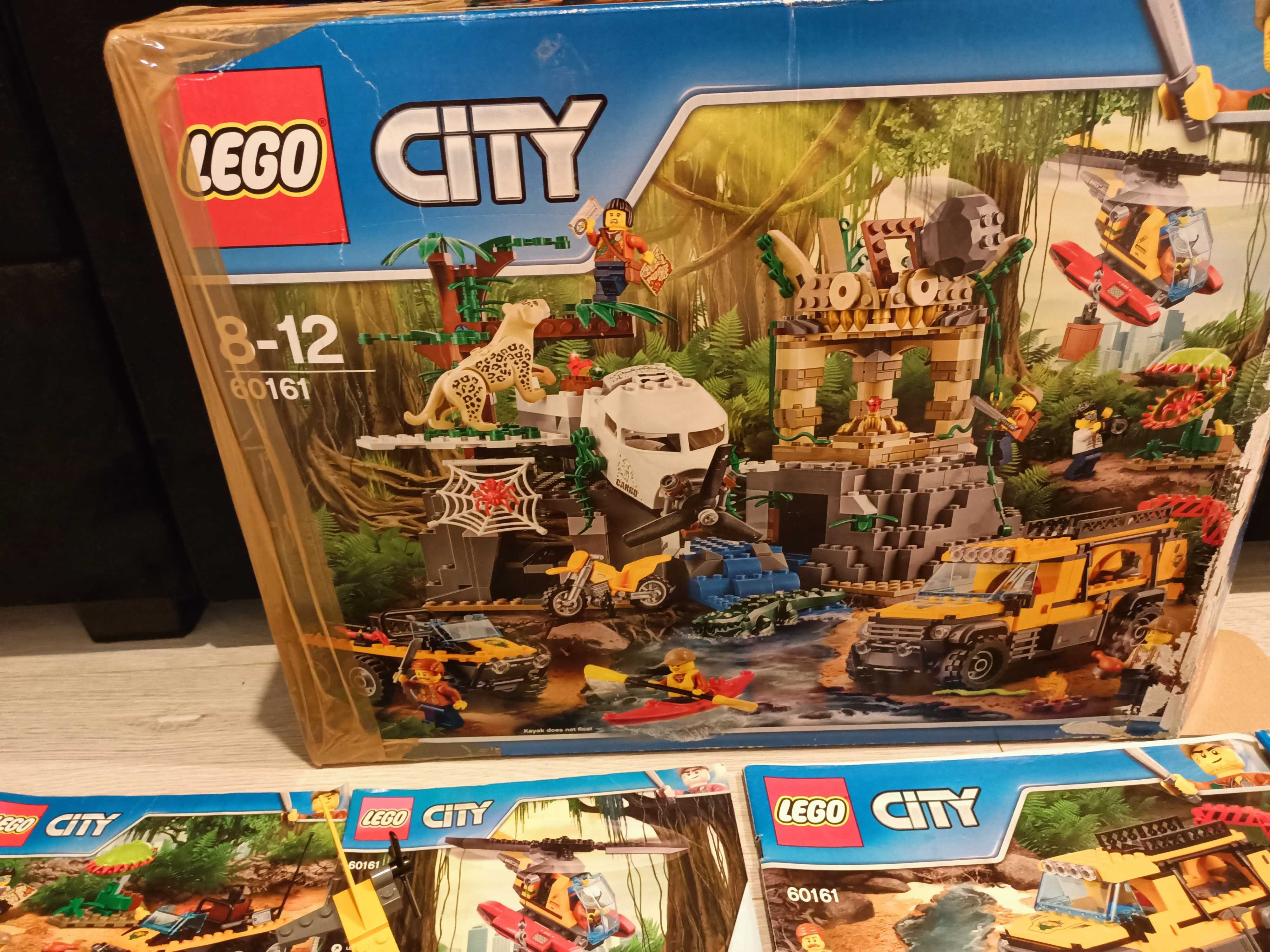 LEGO City giga zestaw jungla 5 zestawów kolekcja