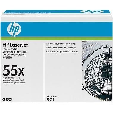 Картридж HP 55X Black (CE255X) первоход