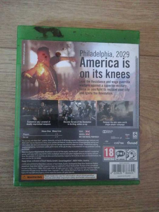 Jogo Homefront The Revolution para XBOX One