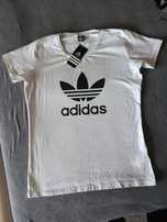 Adidas biała koszulka t-shirt nowa z metkami