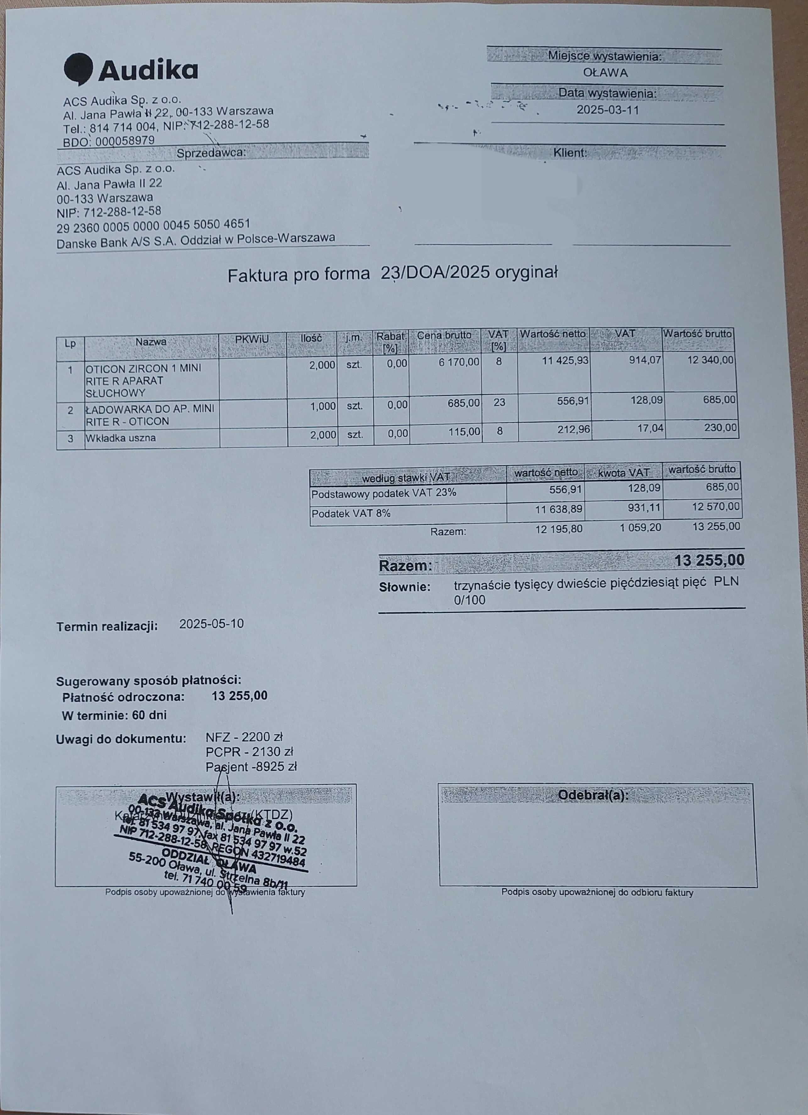 Aparaty słuchowe Oticon Zircon 1 miniRITE R +ładowarka(używane 2 m-ce)