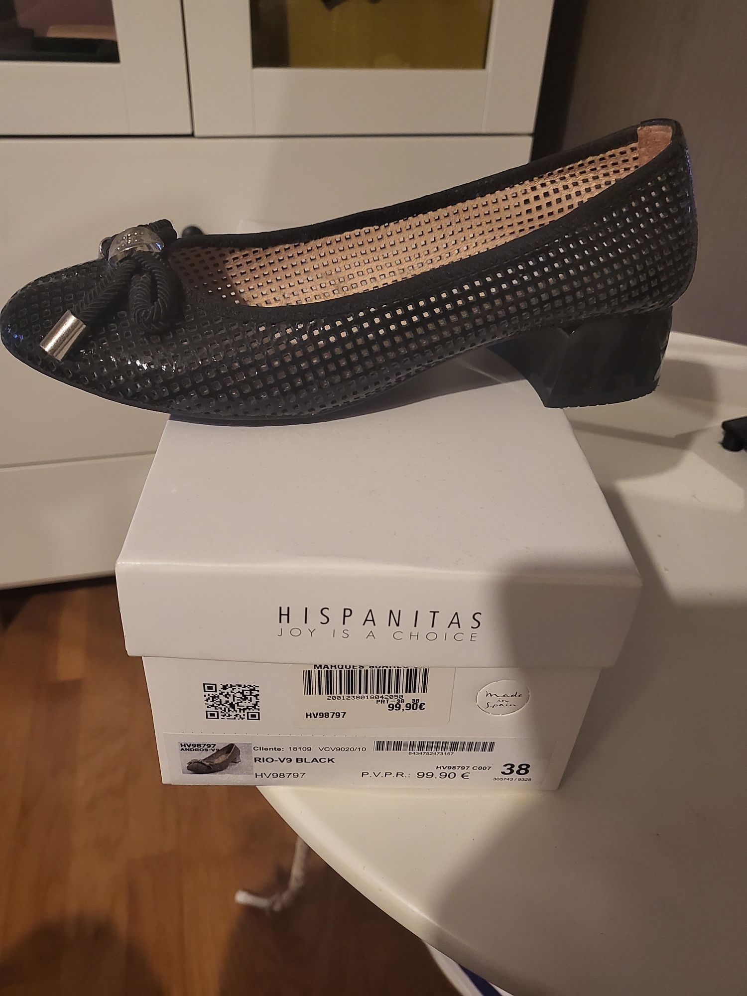 Sandalias Hispanitas usadas apenas uma vez