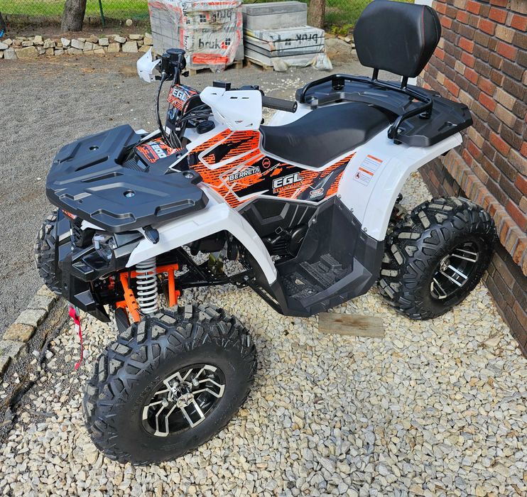 Quad EGL 250 berreta 200 wyciągarka hak alusy