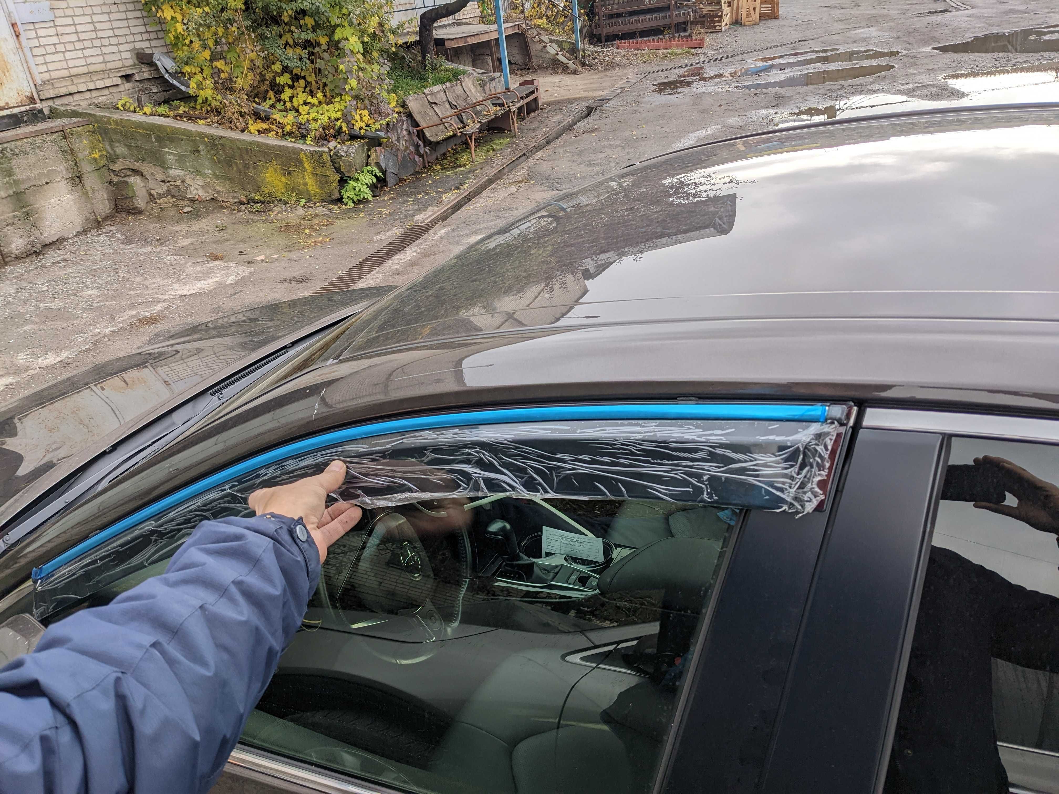 Вітровики дефлеткори вікон Toyota Camry Тойоту Кемрі 50 70 80 ветровик