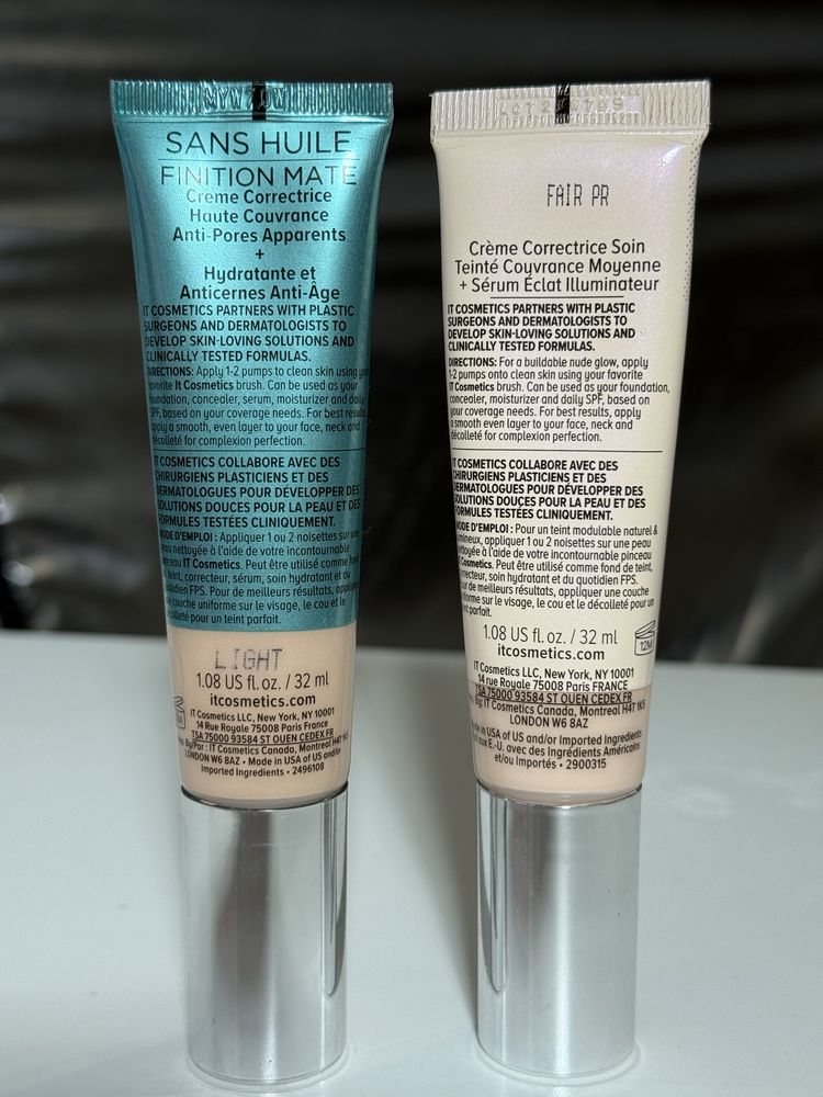 It cosmetics CC+  Nude glow.