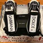 Чоловічі кросівки Dolce & Gabbana Black/White Sorrento, 43 розмір