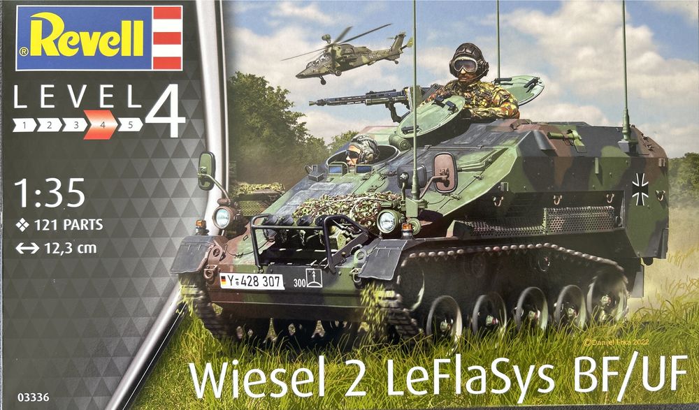 Model do sklejania POJAZD 1/35 Revell 03336 WIESEL 2 LEFLASYS BF/UF