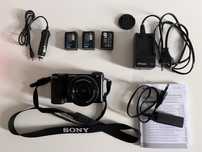 Aparat Sony A6100 z przebiegiem 7,5 tys. zdjęć