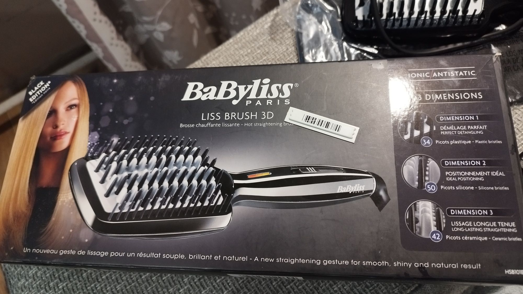 Szczotka prostująca do włosów BaByliss jak nowa