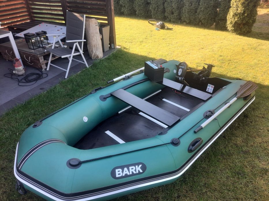 Ponton BARK 330 Silnik elektryczny akumul