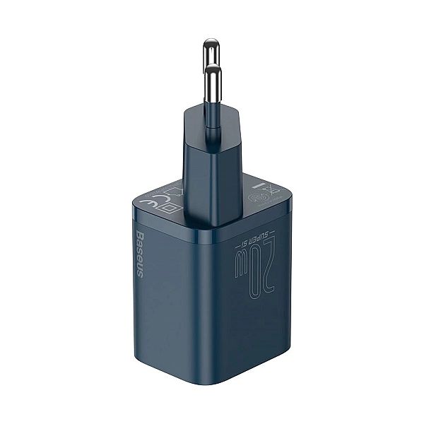 Baseus Super Si 1C szybka ładowarka USB Typ C 20 W Power Delivery nieb