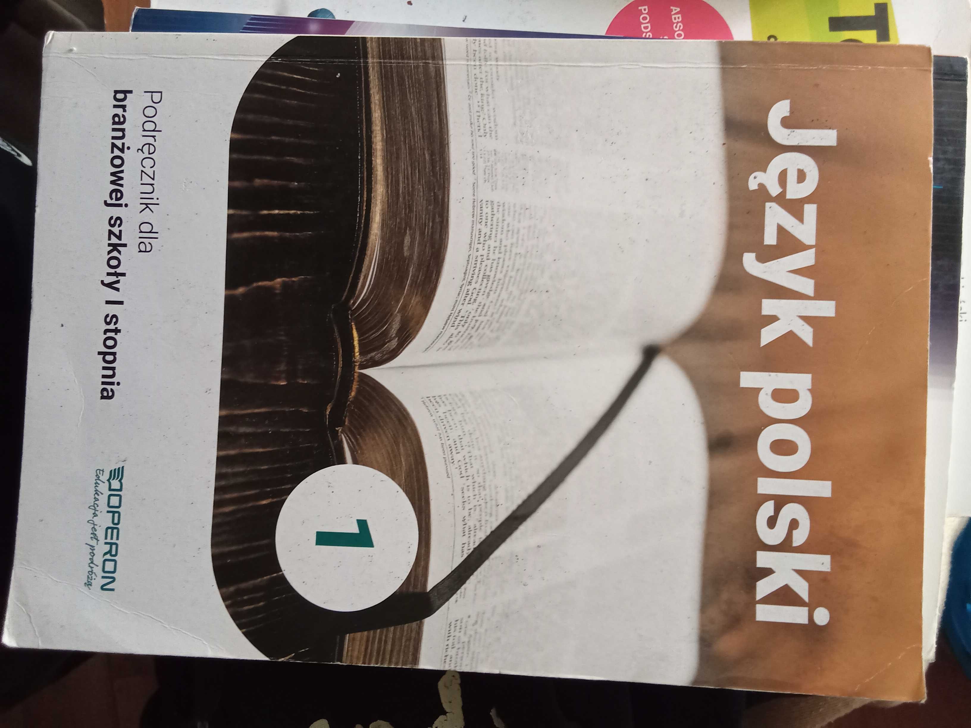Sprzedam Książki do klasy 1 branżowej