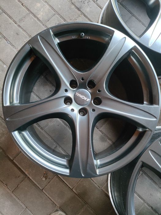 Felgi aluminiowe 20" 5x112 ET30 Ronal R55 Trend Black Audi Mercedes