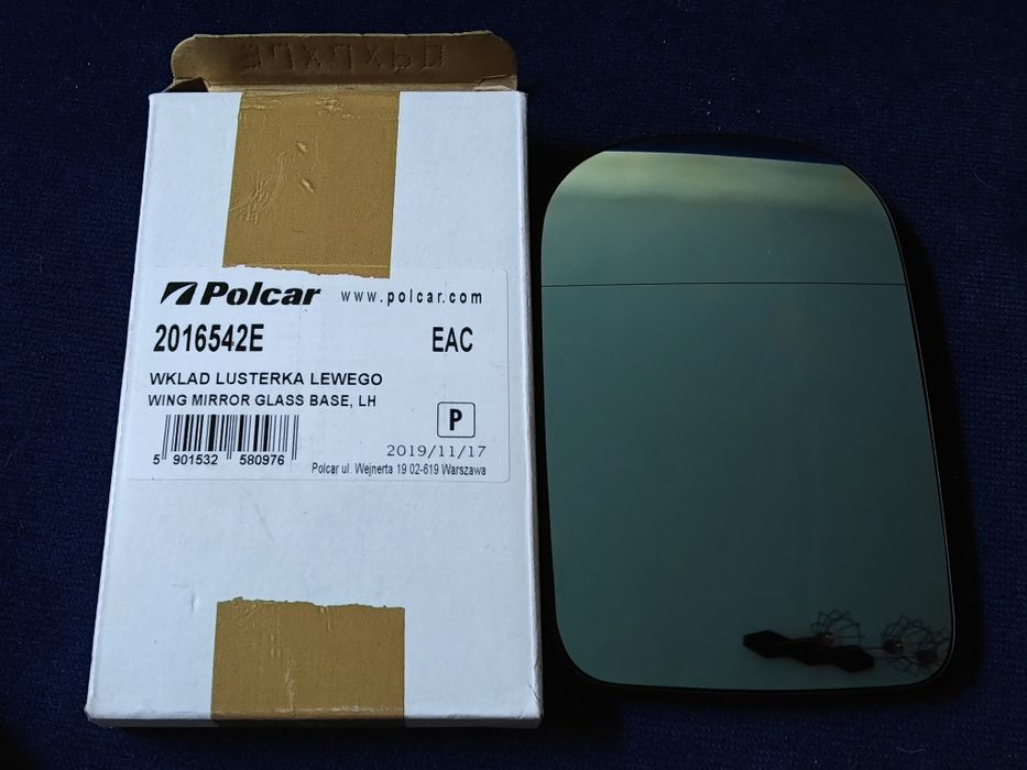 Wkład lusterka BMW E39 elektryczne grzane lewe