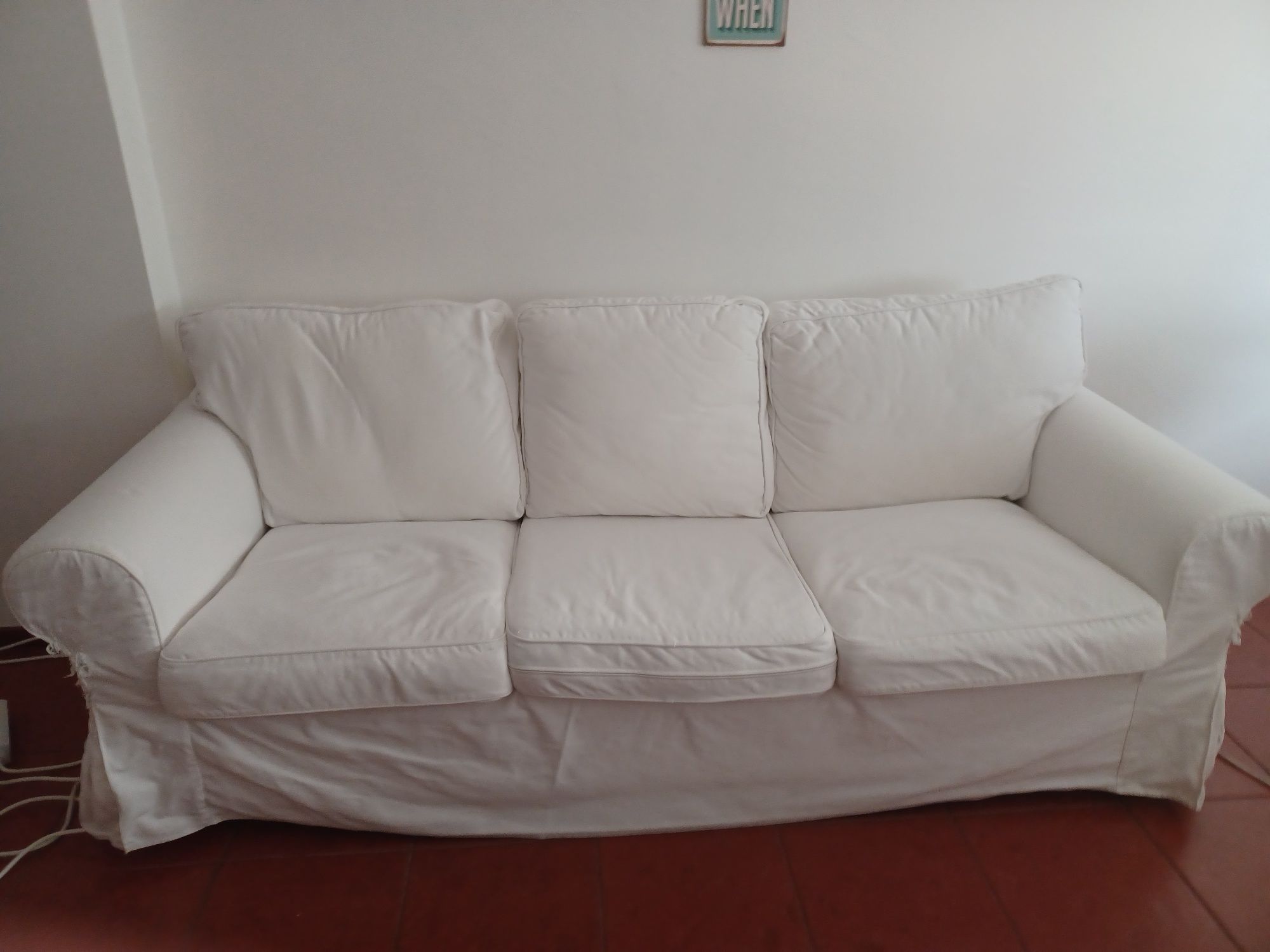 Vendo sofá  Ikea Ektorp 3 lugares