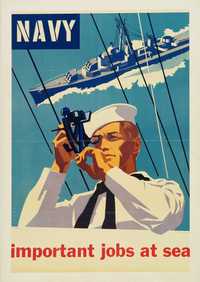 Marinha - Artigos militares, antigos e vintage