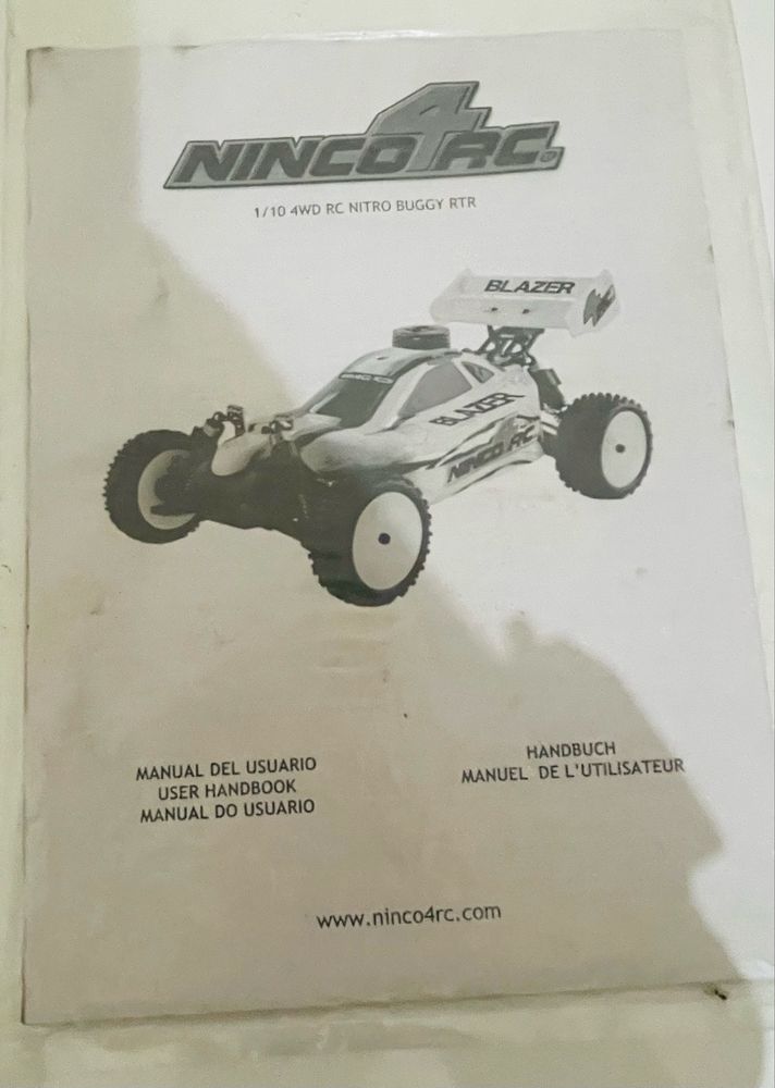 Carro RC modelismo a gasolina