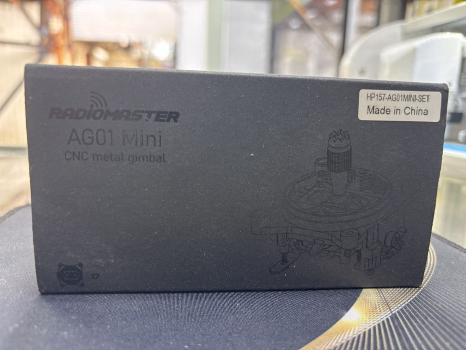 RadioMaster - AG01 Mini CNC Hall Gimbal for Zorro & TX12 (SET / 2 pcs)
