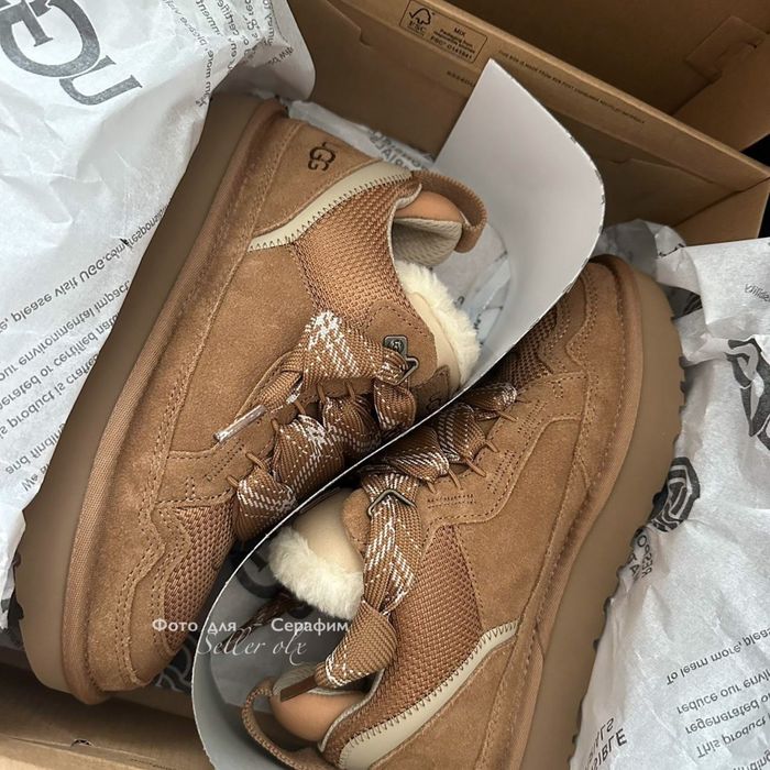 Оригинальные кроссовки Avstralia UGG Lowmel Sneaker Chestnut ORIGINAL