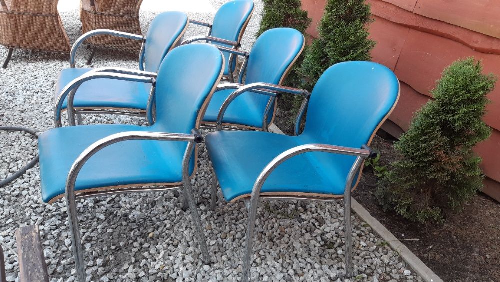 wygodne fotele techno rattanowe z aluminiową konstrukcją