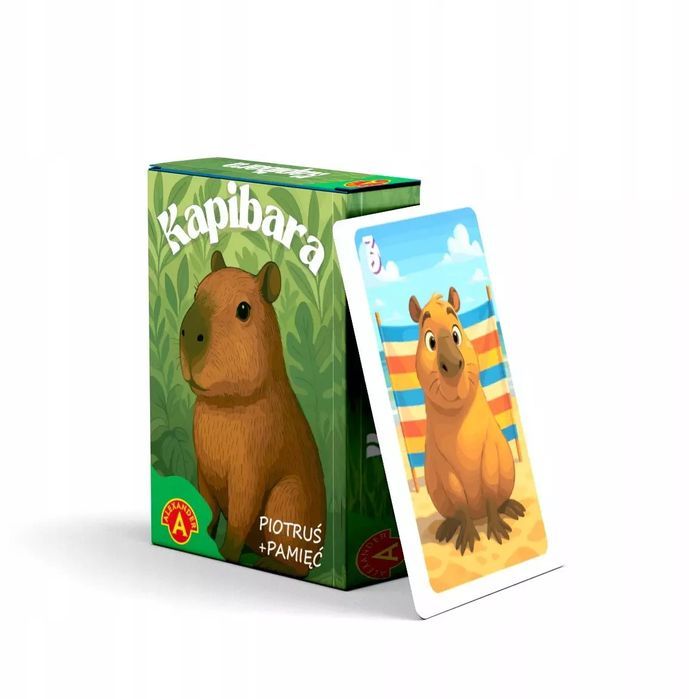 Karty piotruś + pamięć - kapibary 31560. Alexander. Nowy Produkt