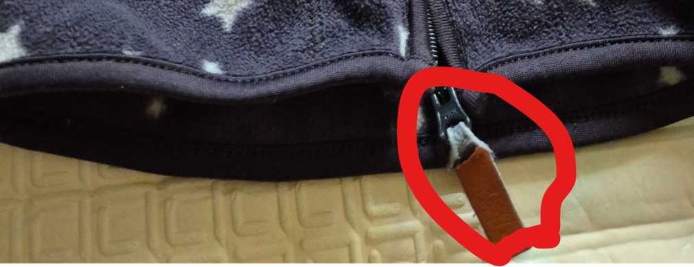 H&M bluza szara grafitowa polarowa polar w gwiazdki 74