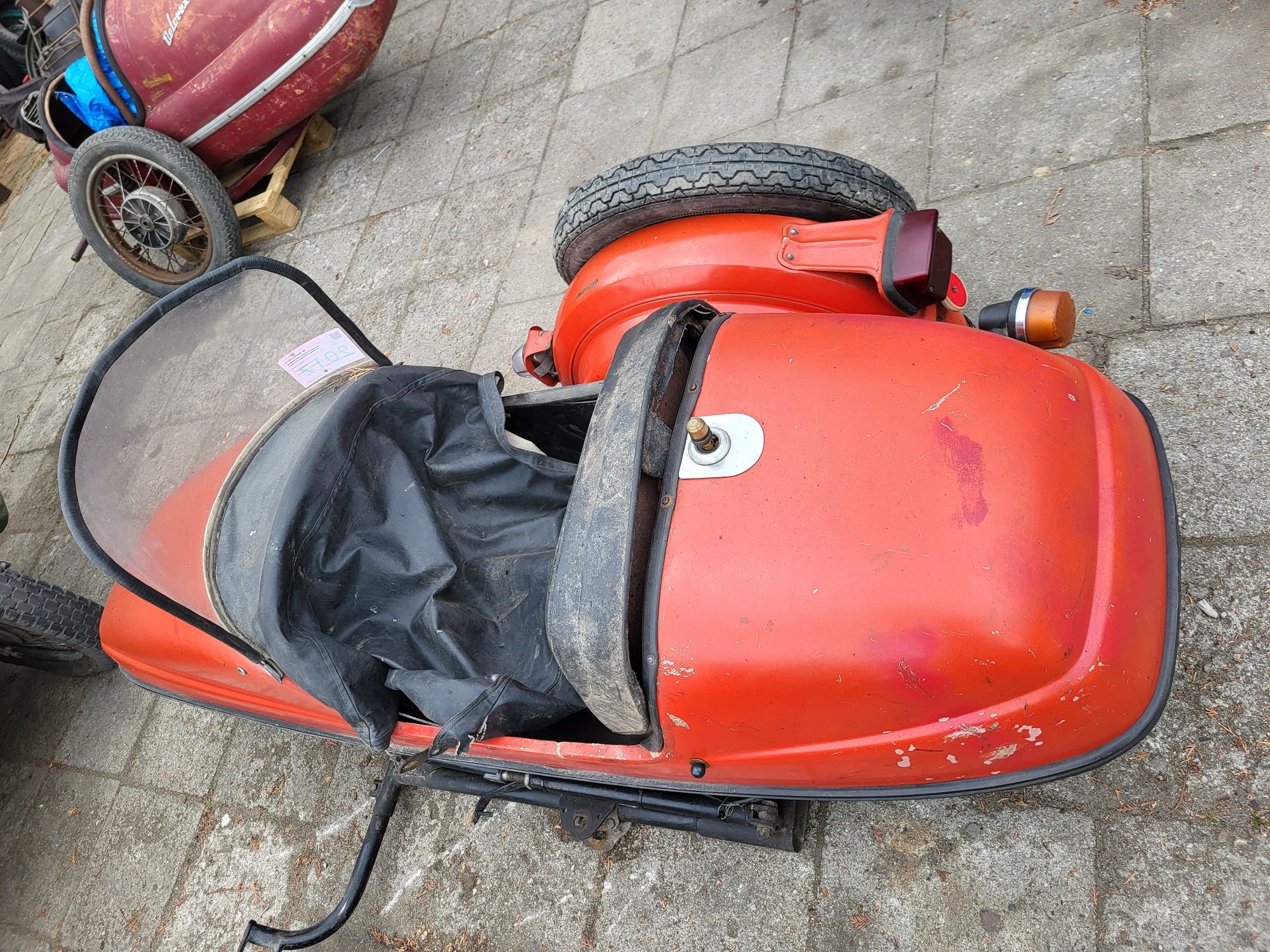 Wózek velorex 562 kosz gondola jawa