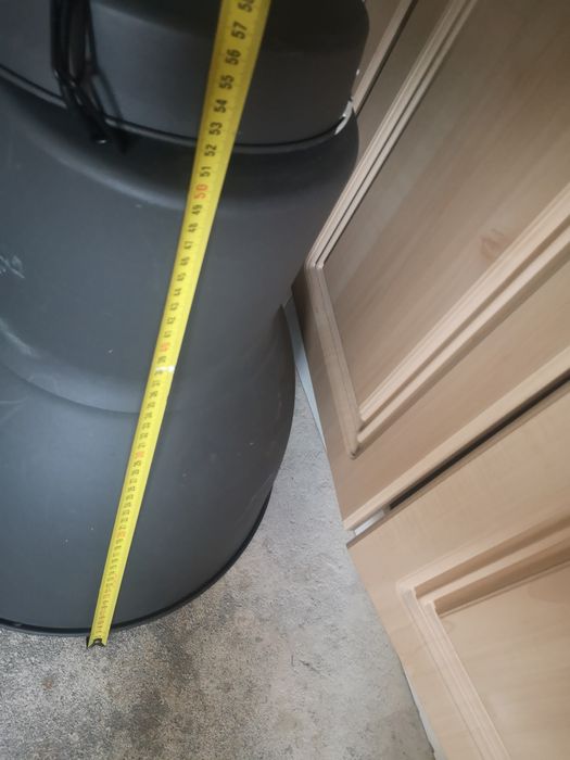 Hektar Duża lampa wisząca czarna