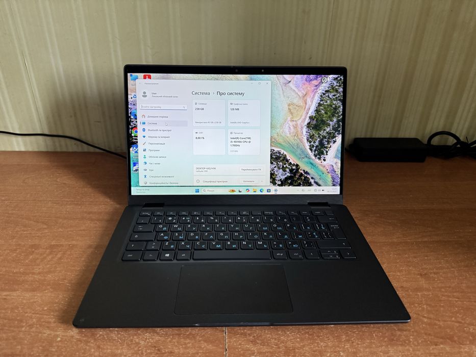 Ноутбук Dell Latitude 7410 core i5 10gen fulhd ips сенсорний