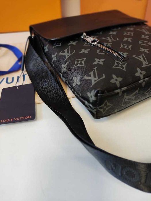LOUIS VUITTON męska torba Listonoszka, skóra, Francja  33-87