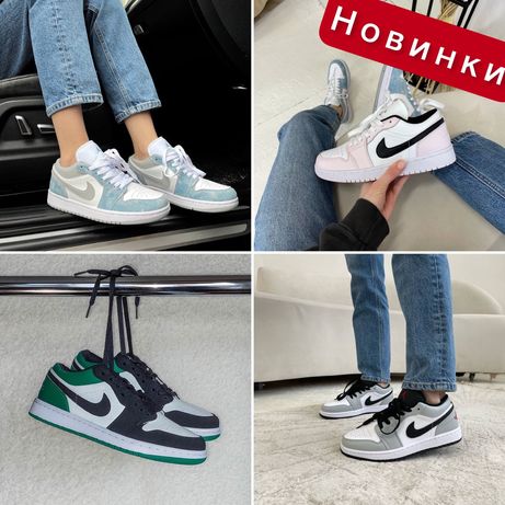 Кроссовки Nike Air Jordan Low Женские И Мужские 36-45