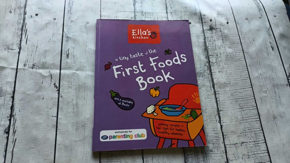 Книга англійською A Tiny Taste of the First Foods Book Ella's kitchen