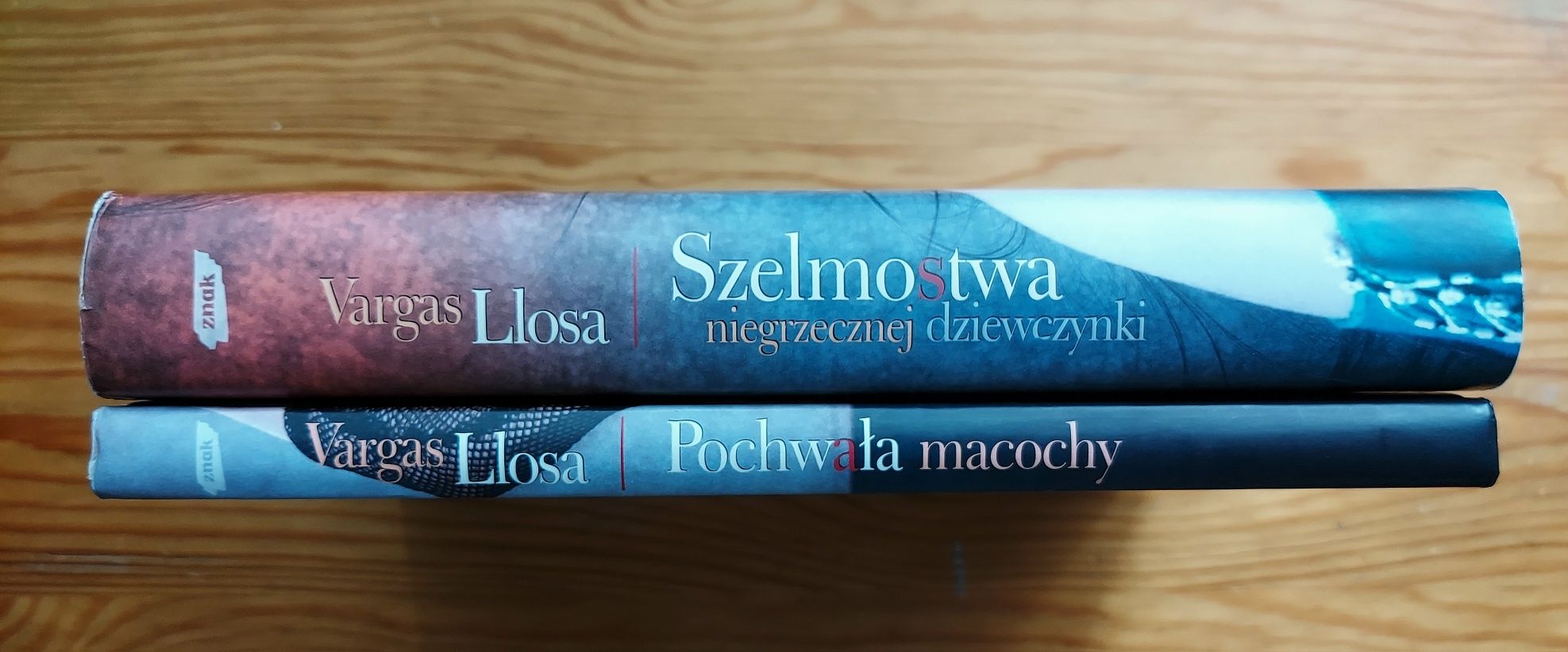 Książki M. V. Llosa "Szelmostwa..." i "Pochwała..."