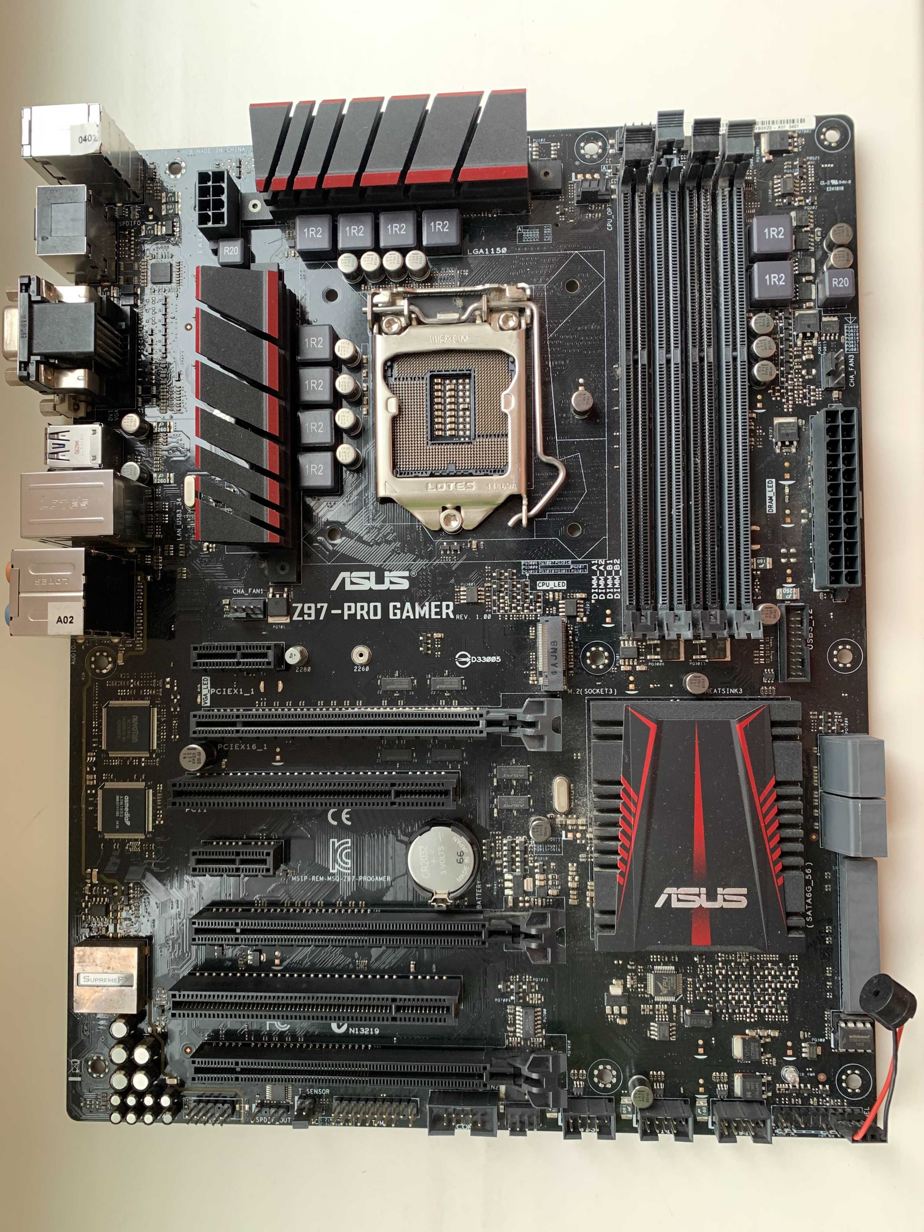 Материнська плата Asus Z97-Pro Gamer (s1150, Intel Z97, PCI-Ex16)