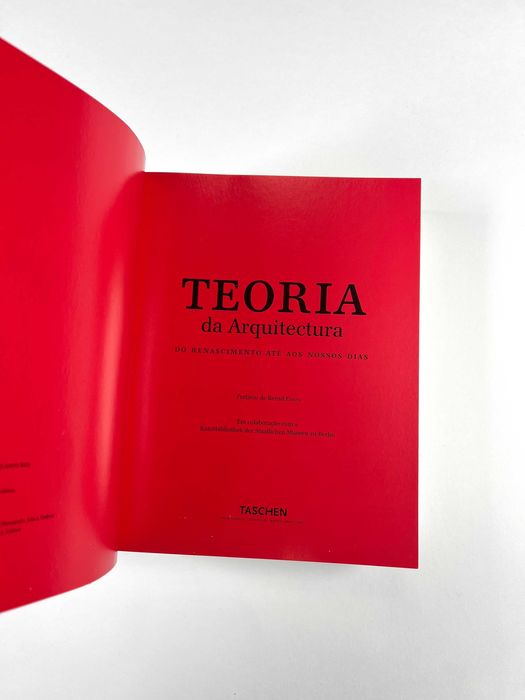 Teoria da Arquitectura Taschen 2006 Livro