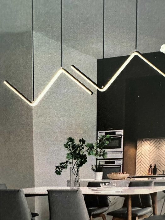 pojedyncza lampa sufitowa fala Ripple Inoled led nowa