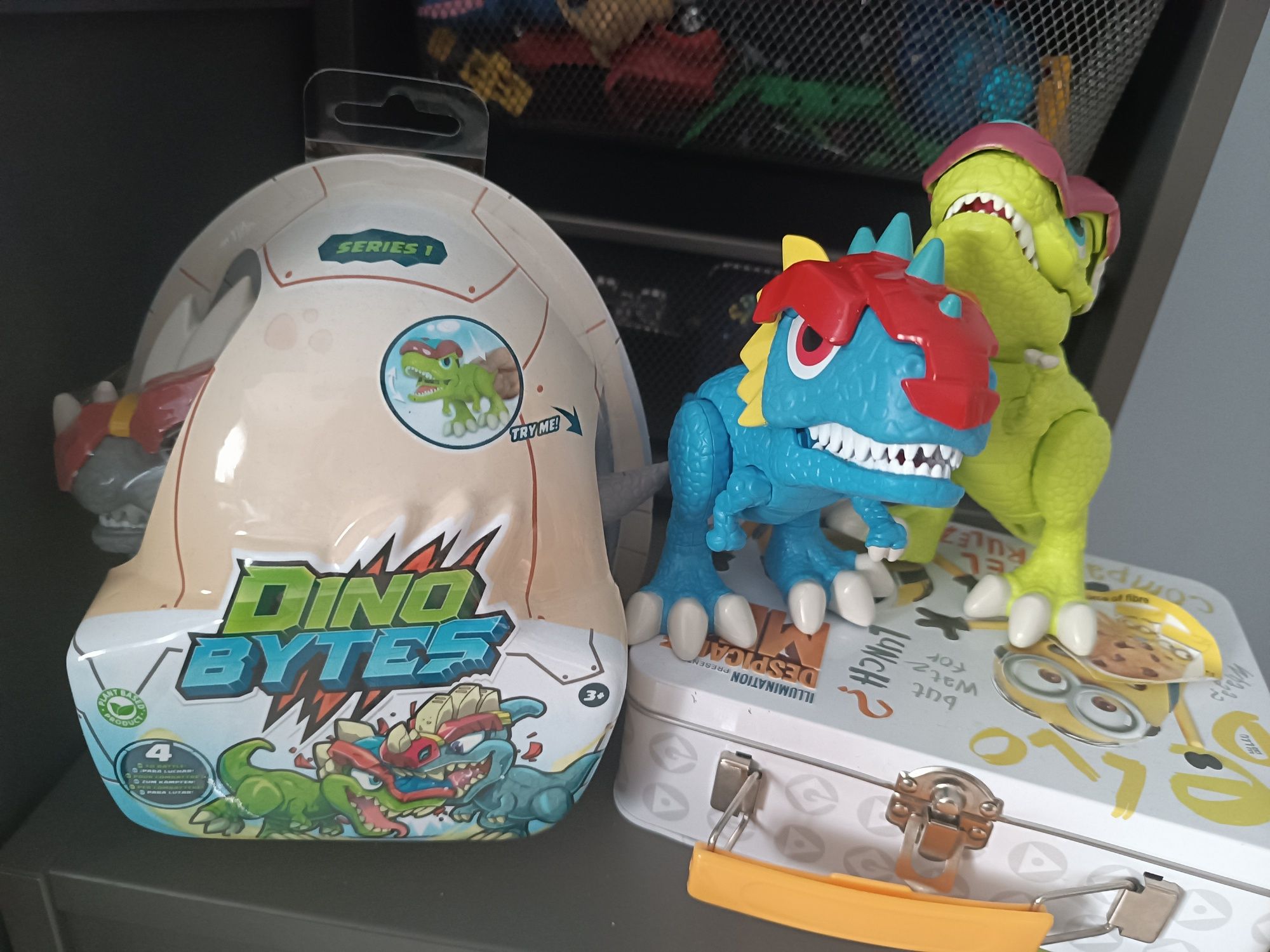 Dinozaury Dino Bytes, trzy kolory