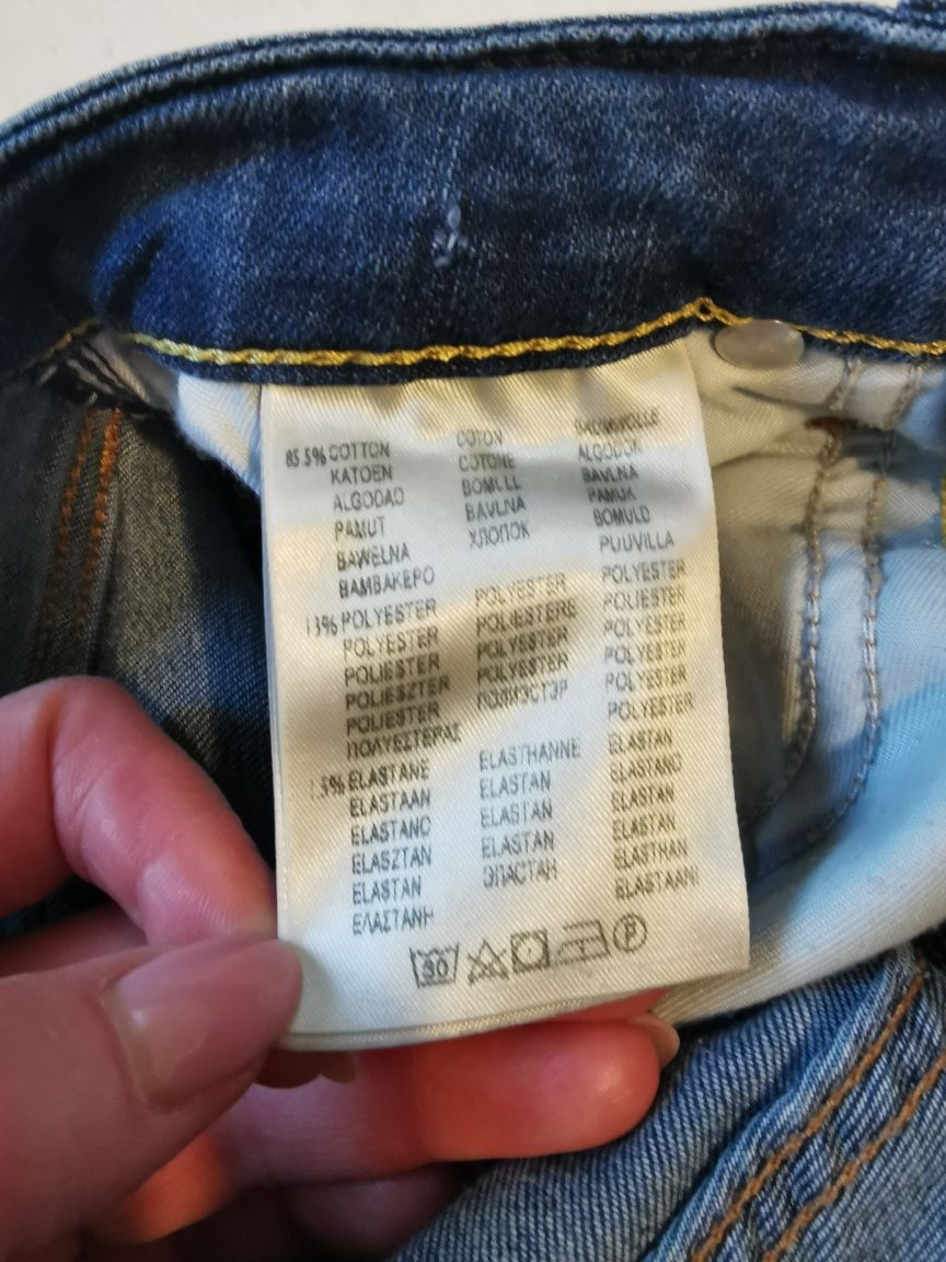 Spodnie jeansowe damskie Lee rozmiar S - W 26 L 31