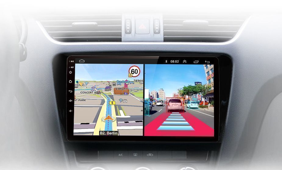 Radio nawigacja SKODA Octavia 3 A7 Android 2GB 32GB - 8 rdzeni