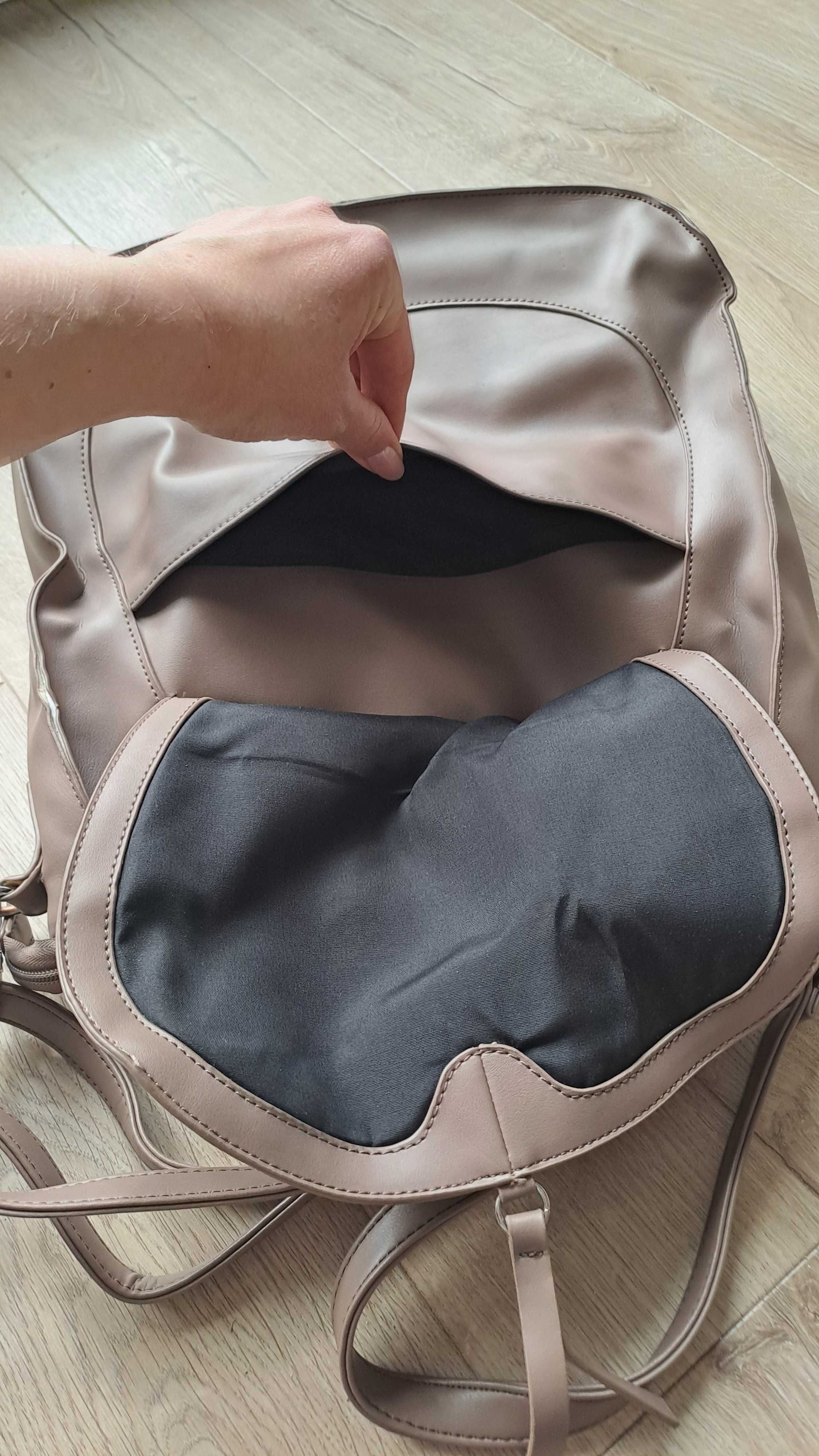 Torba torebka taupe reserved brązowa