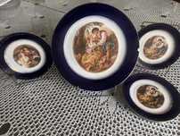 Piekna kobaltowa porcelana Epiag Royal