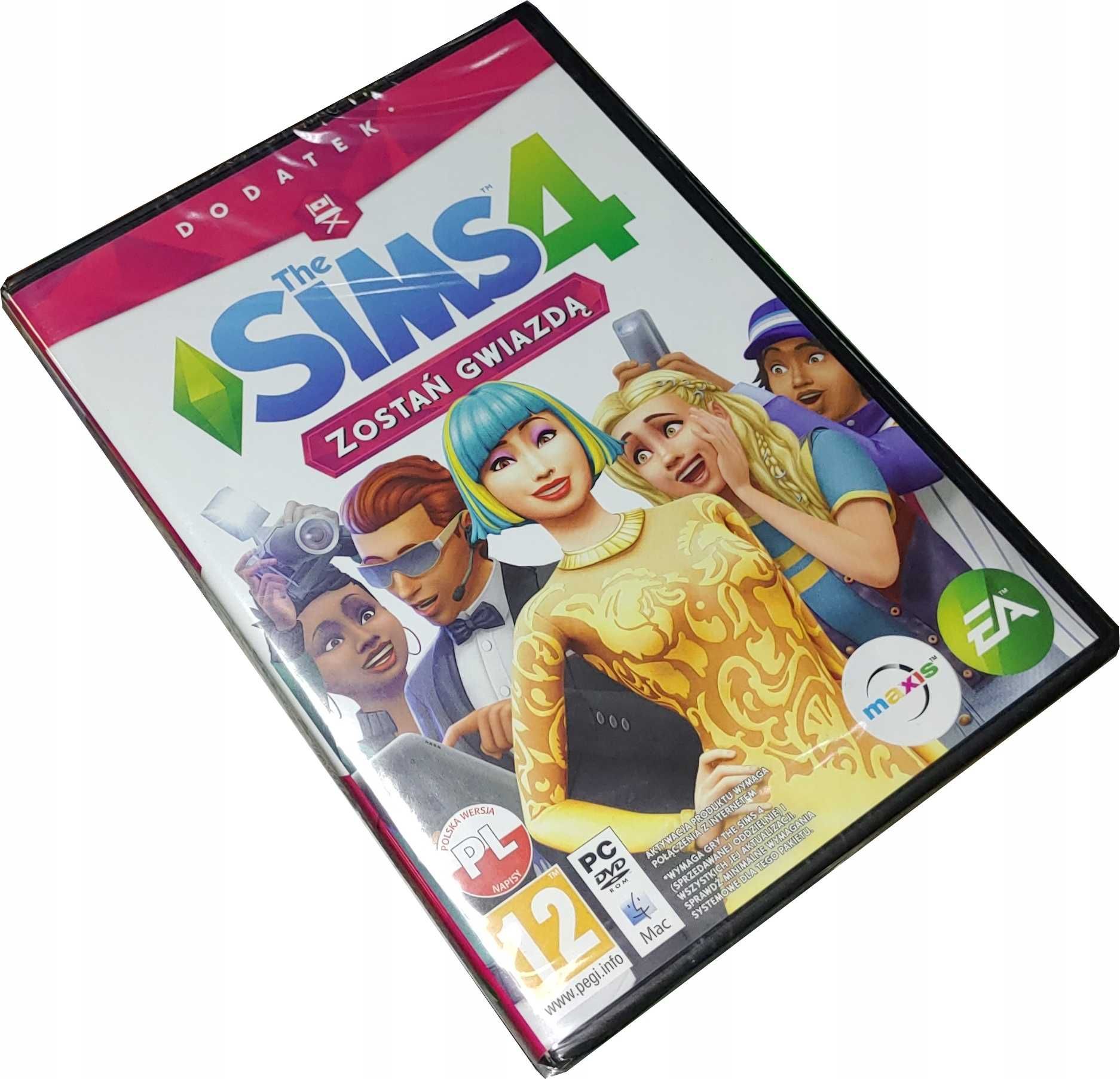 SIMS 4 Zostań Gwiazdą Dodatek PC/MAC PL