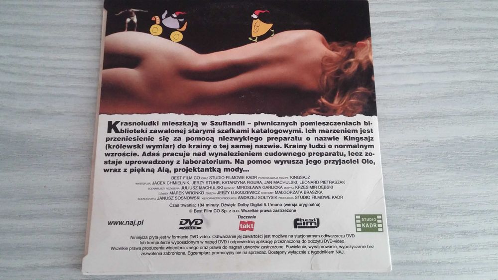 Film DVD KINGSAJZ wysyłka