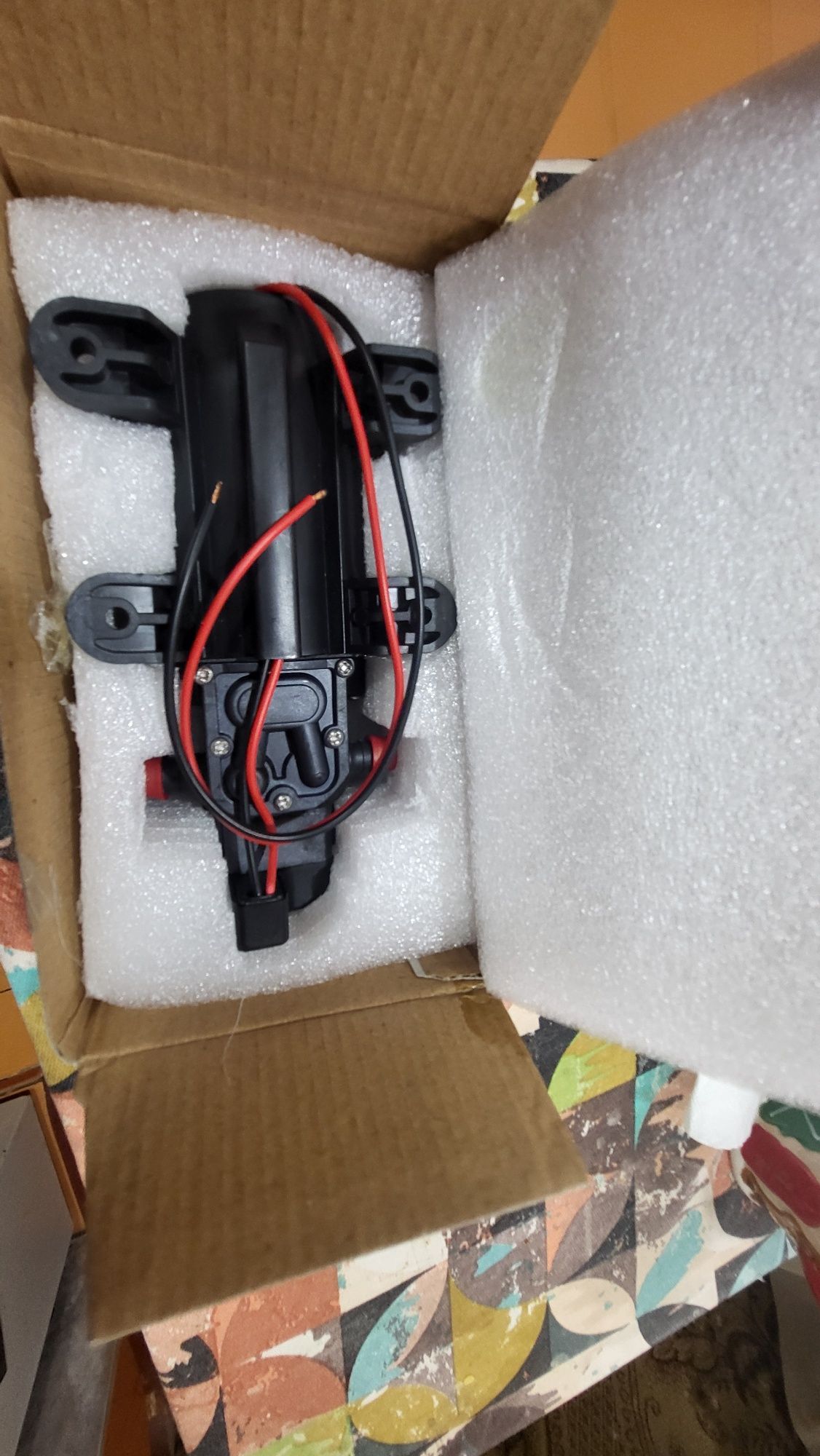 Діафрагмовий насос для води Micro Diaphragm Pump 12В 60Вт